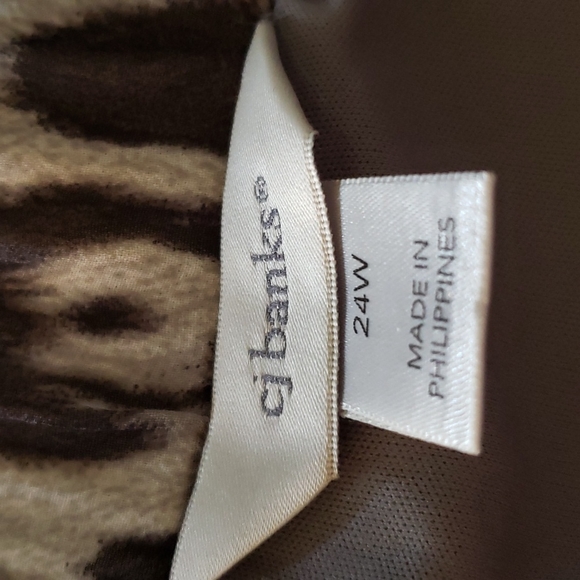 CJ Banks animal print midi skirt - Picture 5 of 5